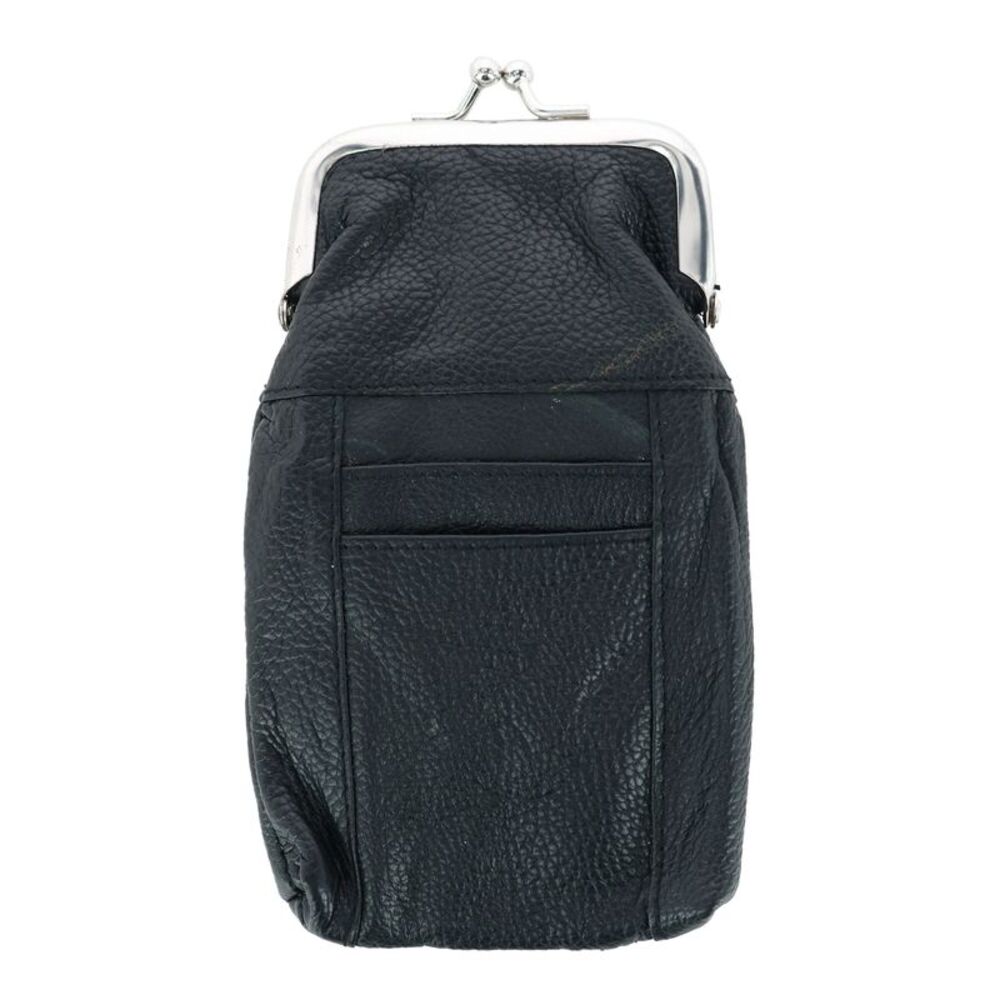 CTM Women's Leather Cigarette Case with Lighter Pocket